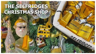 The SELFRIDGES Christmas SHOP 2023 LONDON Vlogmas  Luxury shopping at Oxford Street [upl. by Onez34]