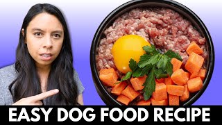 How to Make Dog Food at Home 🐶 Vet approved amp balanced recipes [upl. by Ezirtaeb]