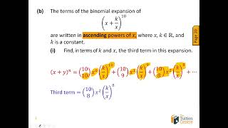 Binomial Expansion Q 2023 Deferred paper [upl. by Salangia]