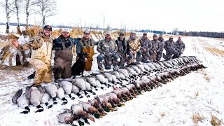 EPIC WHITE AFRAME FIELD DUCK HUNT 140 STACK [upl. by Weissmann276]