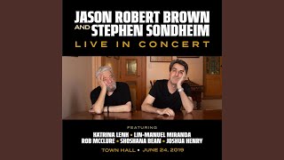 Sondheim Interview Live from Town Hall  2019 [upl. by Bronez]