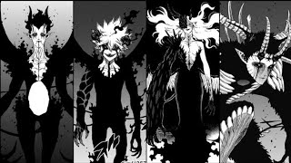 Unleashing Hell Black Clovers 10 Most Powerful Devil Characters blackclover top10 [upl. by Ossie419]