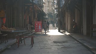 Chinas rural town walk Ordinary life in the old streets Sanjiang Town三江镇 Chongqing・4K [upl. by Mazur945]