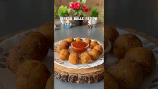 Trending recipe of crispy bread balls recipe shortsvideo recipe snacks potato bread [upl. by Titus]