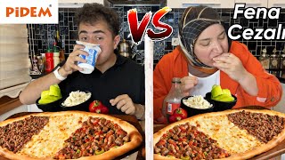 FENA CEZALI PİDEM PİDE HIZLI YEME CHALLENGE [upl. by Simmie372]