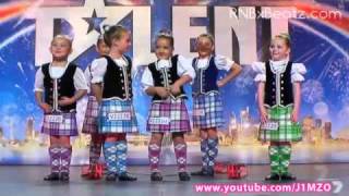 Australias Got Talent 2011  Wee Scots  Highland Dancers [upl. by Cristin]