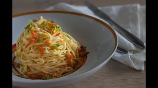 VEGETARIAN TAGLIOLINI Video Recipe [upl. by Sayer]