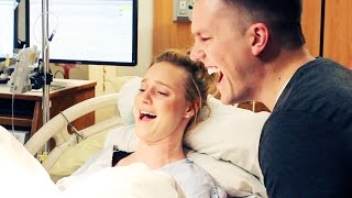 EMOTIONAL LIVE BIRTH Birth Vlog [upl. by Craggy]