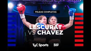 Clara Lescurat vs Regina Chávez  Boxeo de Primera  TyCSports [upl. by Elli]