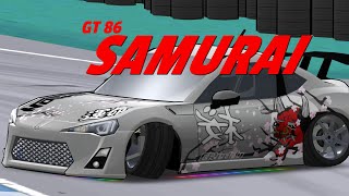 LIVERY FR LEGEND GT 86 SAMURAI  FR LEGEND [upl. by Lahcar]