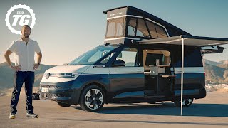 FIRST LOOK VW’s 2024 California Camper Van  Top Gear [upl. by Asssilem822]