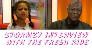 What is Grime Stormzy interview  The Fresh Kids [upl. by Fredela]