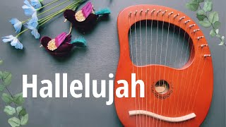 Hallelujah  Leonard Cohen  LYRE Harp Cover amp Tutorial [upl. by Helfant616]