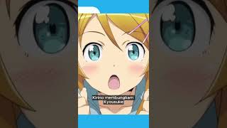 Anime Tentang Kakak Beradik Dengan Ending Mengejutkan  Oreimo anime shorts [upl. by Filler286]