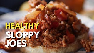 How to Make Healthy Sloppy Joes For One  OneDishKitchencom [upl. by Asiruam]