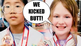 Board Breaking And Speed Kicking Highlights At The 2024 AAU Taekwondo Oklahoma Qualifiers [upl. by Sharl]