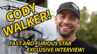 Cody Walker Exclusive Interview on Fuel Fest Paul Walker and the Fast and Furious franchise [upl. by Ellocin]