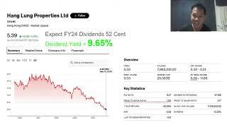 Hang Lung Properties 10 Dividend Yield Blue Chip Better Than REITS [upl. by Nellak301]