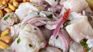 Ceviche clásico peruano [upl. by Amabel]