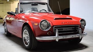 1969 Datsun Fairlady Roadster  Quick Look  Morries Heritage Car Connection [upl. by Llennahc]