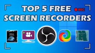 Best 5 Free Screen Recorders in 2024 [upl. by Chloris]