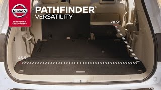 2017 Nissan Pathfinder  Cargo Versatility [upl. by Lebasi]