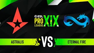 Astralis vs Eternal Fire  Map 1 Vertigo  ESL Pro League Season 19  Group A [upl. by Friede236]