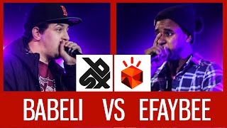 BABELI GER vs EFAYBEE FRA  Grand Beatbox Battle 2015  SEMI FINAL [upl. by Roddie]