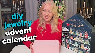 I Bought Thrifted Jewelry to Make a Christmas Advent Calendar  Tutorial [upl. by Nagad455]