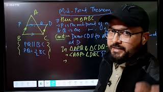 Mpt Midpoint Theorem class 9th cbse [upl. by Bay]