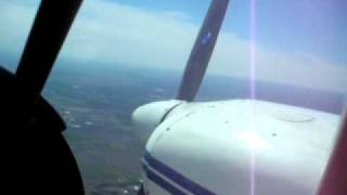 Piper Aztec engine shut down in flight [upl. by Ydde]