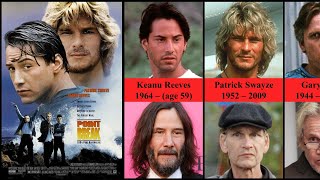 Point Break Cast 1991  Then and Now [upl. by Odlanyer]