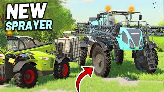 NEW SPRAYER FOR THE LENTILS  Edgewater INTERACTIVE  Farming Simulator 22  Episode 7 [upl. by Areikahs]