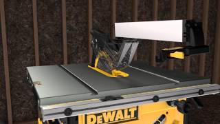 The Details on DEWALTs New Jobsite Tablesaws [upl. by Ainomar]