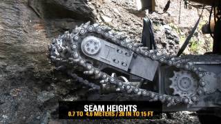 The Cat® HW300 Highwall Mining System [upl. by Maxfield]