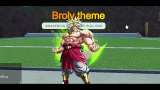 BROLY Theme on Aut Full Version [upl. by Kcirret866]