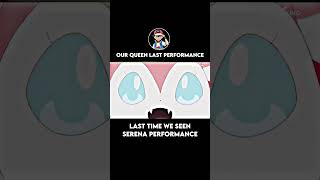 Serena last performance ❤️ shorts pokemon [upl. by Lecram]