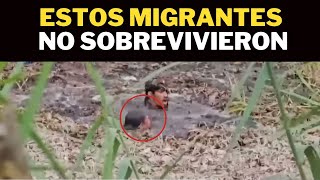 Tres jóvenes migrantes no sobreviven para contarlo Todo termino en un segundo [upl. by Audre994]