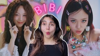 BIBI 비비 Bam Yang Gang 밤양갱  Sugar Rush Official MV REACTION [upl. by Vinn302]