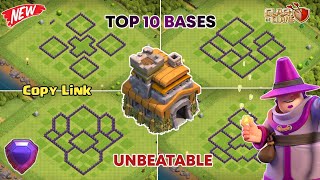 New‼️Best Town Hall 7 TH7 Base 2023 with copy link  TH 7 trophyhybridwarcwlfarming 2023 [upl. by Ehgit]