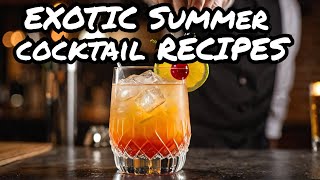 MindBlowing Trendy Cocktail Recipes [upl. by Eissed]