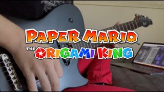 Event Battle Theme Paper Mario The Origami King  Guitar Cover [upl. by Elleynad]