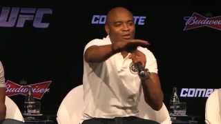 Anderson Silva Press Conference Highlights [upl. by Ivers508]