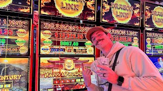 Chasing The Major Jackpot On A Dragon Link Slot Machine At Coushatta Casino Resort [upl. by Lawley530]