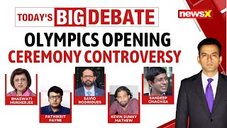 Olympics Opening Ceremony Controversy Rages  Is Religion Private In Sports  NewsX [upl. by Hpesoy]