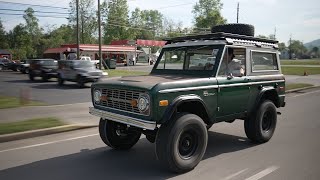 Driving a 1st Generation Ford Bronco [upl. by Swift622]