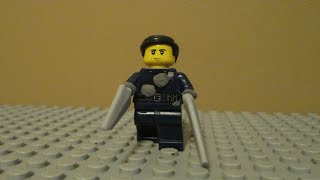 Lego Terminator Genisys T1000 Scene [upl. by Pussej]