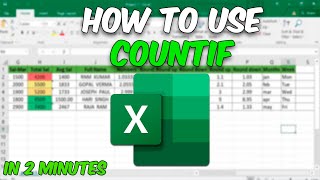 How to Use COUNTIF Function in Excel ✅ Excel Tutorial [upl. by Tayyebeb]