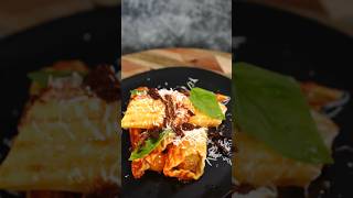 Recipe for simple pasta Stuffed manicotti shells 🍝 recipe cooking shorts food [upl. by Tomas]