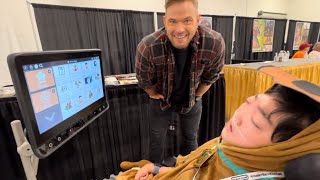 Ivan interviews Kellan Lutz at Owensboro Comic Con 2024 [upl. by Hodgson]